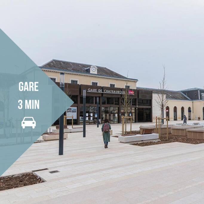 Le Paisible • Garage Privatif • Traversant • Calme Châteauroux Εξωτερικό φωτογραφία